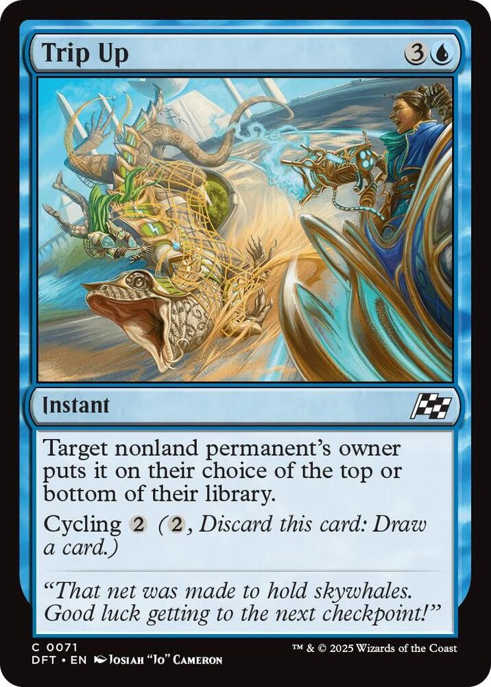 Trip Up 71 Common Magic: The Gathering Aetherdrift Near Mint