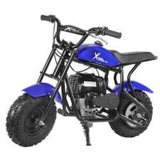 40cc Trail Bike Pocket Bike Mini Dirt Bike 4-Stroke Gas-Powered Motorcycle Blue