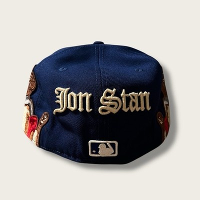 Los Angeles Dodgers Jon Stan Fitted Baseball Hat Royal Blue