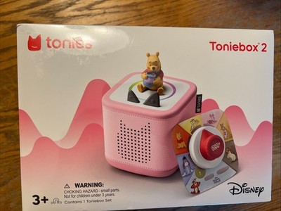 TONIEBOX 2 AUDIO PLAYER BUNDLE TONIES FOR KIDS 3+ WINNIE THE POOH PINK