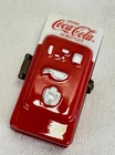 Vintage Porcelain Hinged Trinket Box Coca-Cola Vending Machine with PHB Bottle