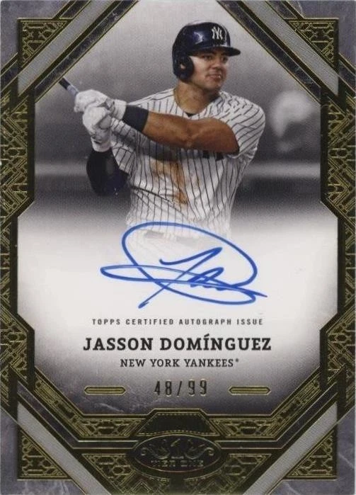 2021 Panini Immaculate Collection - Jasson Dominguez #JJ-JDZ for