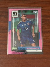 2022-23 PANINI DONRUSS SOCCER PINK /25 NICOLO BARELLA ITALY #68 BOOK END