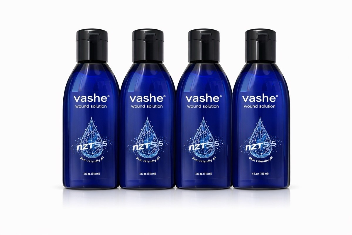 Vashe Wound Solution OTC Hypochlorous Acid Wound Cleanser 4 oz | eBay