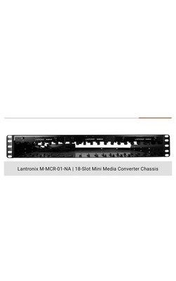 Transition Networks M-MCR-01-NA MINI 18-SLOT CHASSIS - North American Power