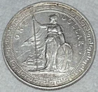 1902 B Trade Dollar  Great Britain  Silver Coin NICELY TONED