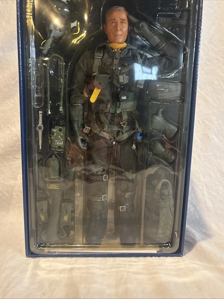 Figura Articulada Coleccionable Elite Force Aviator George W. Bush Escala 1/6 NUEVA Foto 4 de 4