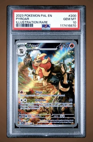 Pyroar 200/193 Paldea Evolved PSA 10 Gem 💎 Pokemon Illustration Rare English