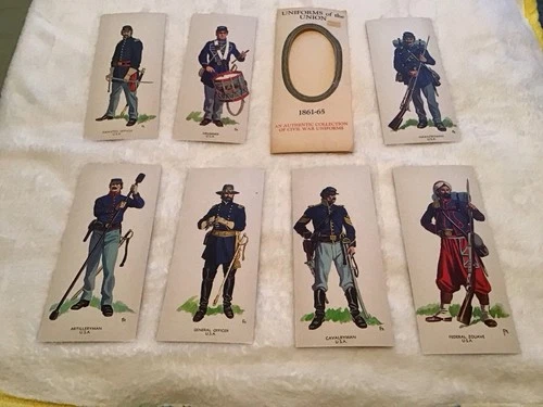 Vintage Uniforms Of The Civil War Flashcards  Union And Confederacy