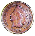 1889 Indian Head Penny.....   Nice Detailed Coin.....  5-7-8
