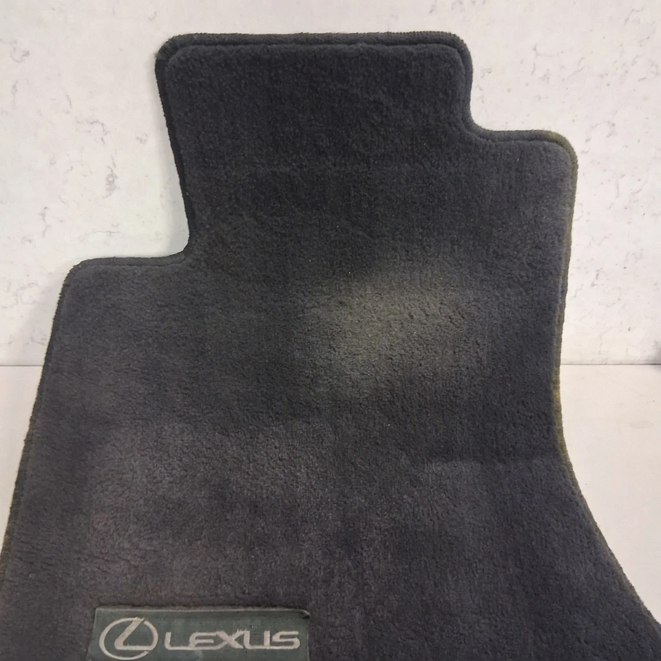 Lexus IS250 IS350 2006-2013 alfombrilla alfombrilla delantera trasera negra conjunto OEM Foto 2 de 4
