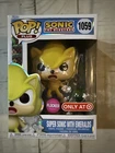Funko Pop! Plus: Sonic the Hedgehog - Super Sonic with Emeralds (Flocked) -...