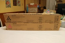 Lot of 2 Ricoh IM C6010 Print Cartridge Black 842526 Magenta 842528 NEW ^