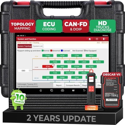 LAUNCH X431 PRO3 (V+ V5.0) Scanner, 2026 Upgrade All-in-One Pro HD Trucks Tool