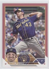 2023 Topps Series 1 Mother's Day Hot Pink 17/50 Ethan Small #87 s5j