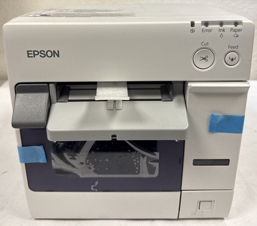 Epson ColorWorks SecurColor TM-C3400A Inkjet Label Printer