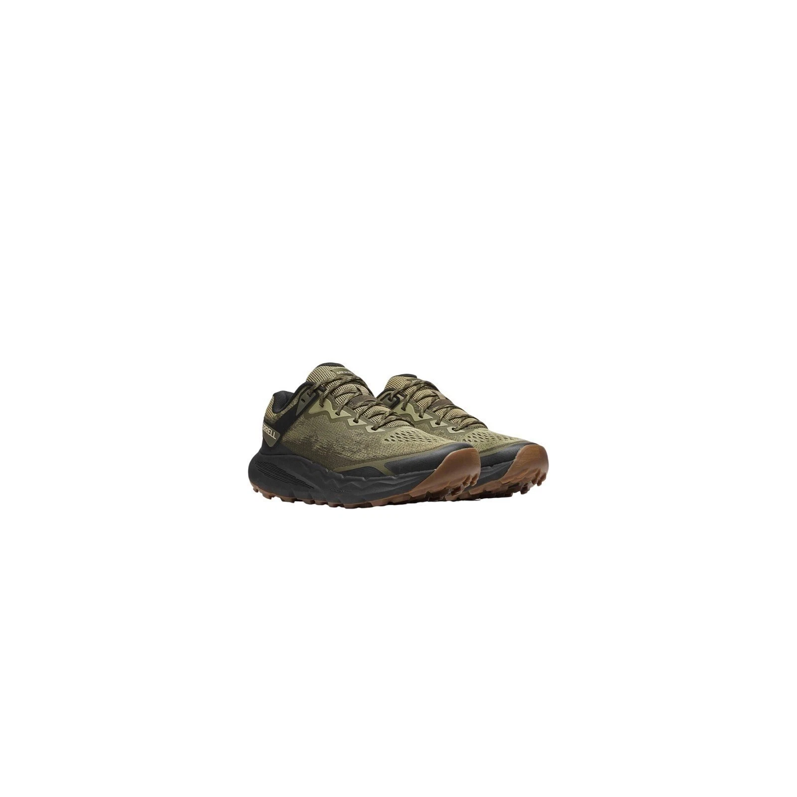 Merrell Agility Peak 5 Mens Olive Black Trail Running Shoes J068563 Size 13