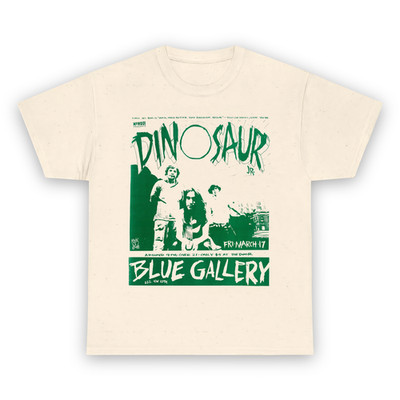 Dinosaur JR Rare 1992 Live Tour Sub Pop Blue Gallery Seattle Grunge Shirt S-3XL