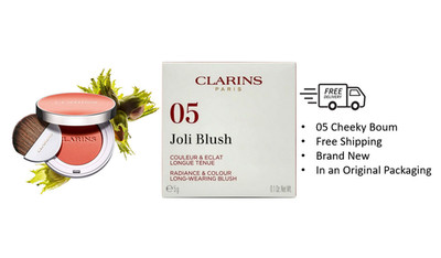 Clarins Joli Blush, 05 Cheeky Boum, Radiance & Colour, 0.1 oz