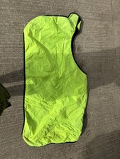 hi viz Yellow horse Wrap Around Fleece Line exercise sheet (fits 5ft9 - 6ft Rug)