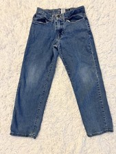 Sonoma Kids Straight Leg Medium Wash Jeans Size 8 Cotton Blend Adjustable Waist