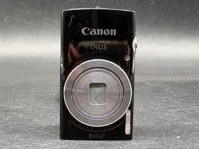 Canon IXUS 145 Digitalkamera Schwarz Geprüft Kompakt Vintage Händler