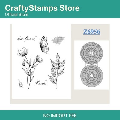 Z6956 SPOTLIGHT ON NATURE Clear Stamp Cutting Dies DIY Scrapbooking Card Craft