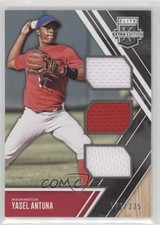 2017 Panini Elite Extra Edition Triple Materials 237/325 Yasel Antuna #TM-YS 8k4
