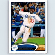 2012 Topps Update Elian Herrera Rookie #US38 Los Angeles Dodgers