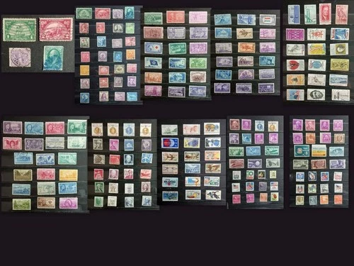 Large US Stamp Collection, All Stamps Are Different, Many Great Old Us Stamps