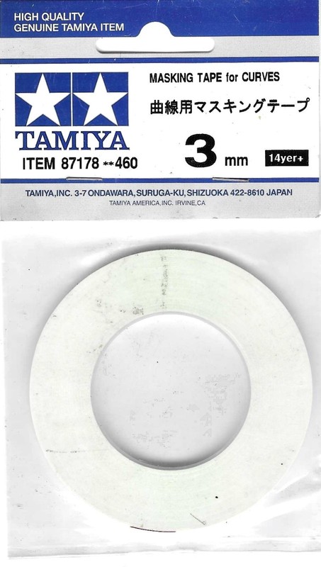 Tamiya 87178 Soft Tape 3 mm (1 pc) Modeling