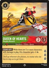 Queen of Hearts Haughty Monarch 105/204 Reign of Jafar Disney Lorcana