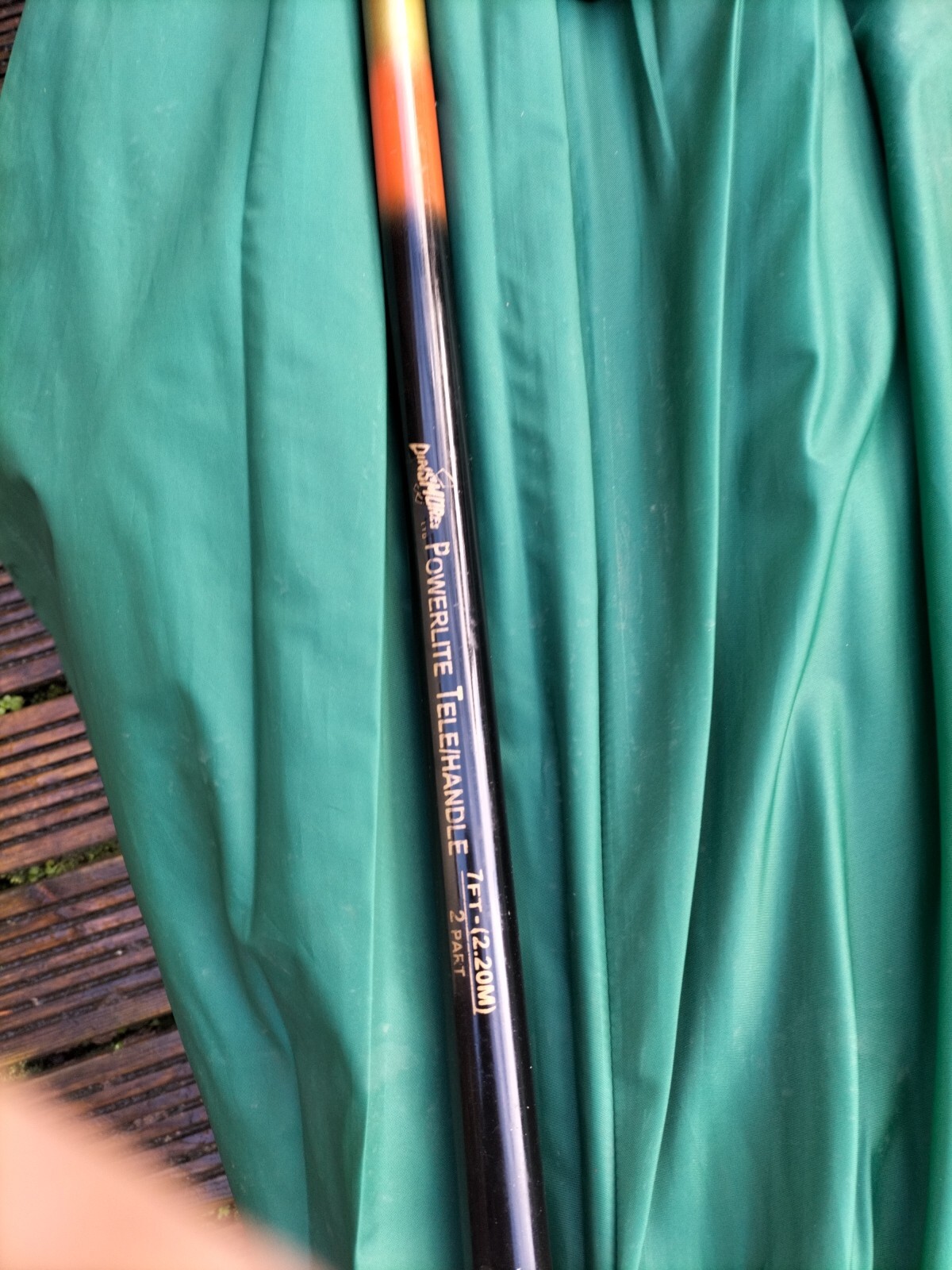 Fox Fishing Brolly Umbrella And Dinsmore Net Handle Fishing Joblot eBay