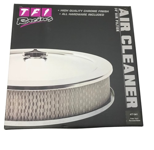 CHROME AIR CLEANER FILTER ASSEMBLY 9X2 2-5/16 HOLDEN STROMBERG - Picture 4 of 4