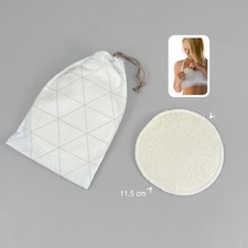 Coussinet d'allaitement en bambou lavable lot de 6