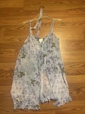 Secret treasures robe and nightgown Pantie set