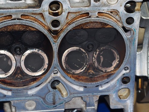 2013-2017 Audi S4 S5 SQ5 3.0L Supercharged V6 Engine Cylinder Head Matching Pair - Picture 15 of 20