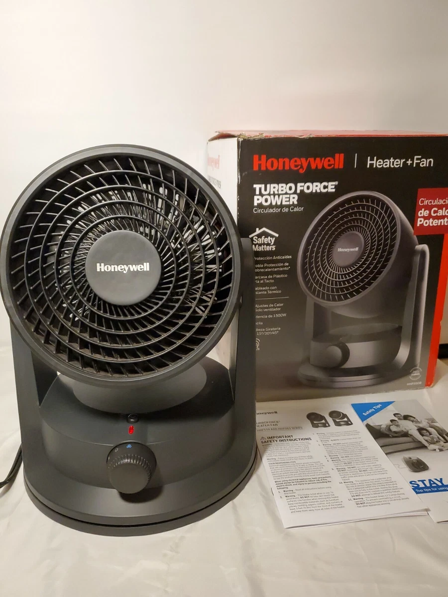 Honeywell TurboForce Power Heater Heat Circulator 1500W Oscillating HHF550B  | eBay