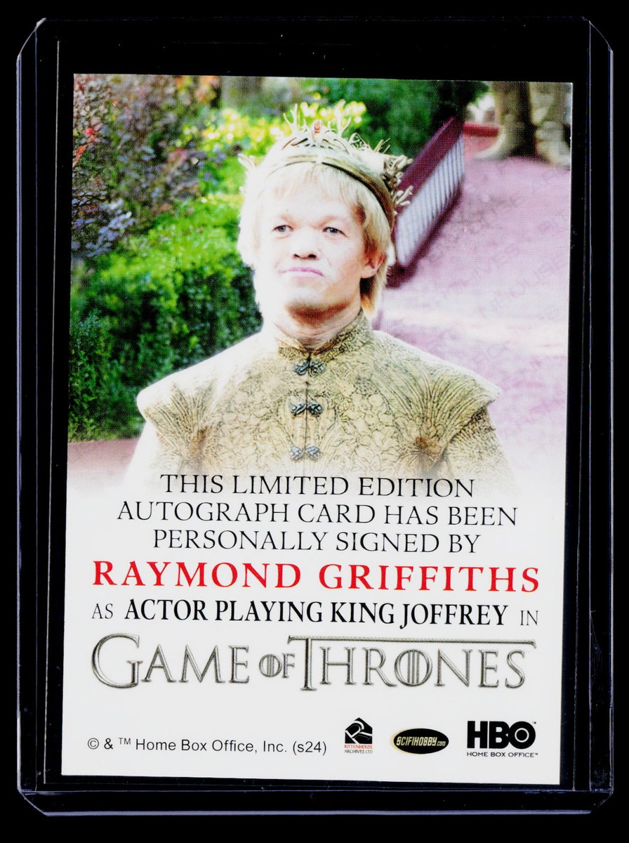 2024 Game of Thrones Legends of The Realm Raymond Griffiths 