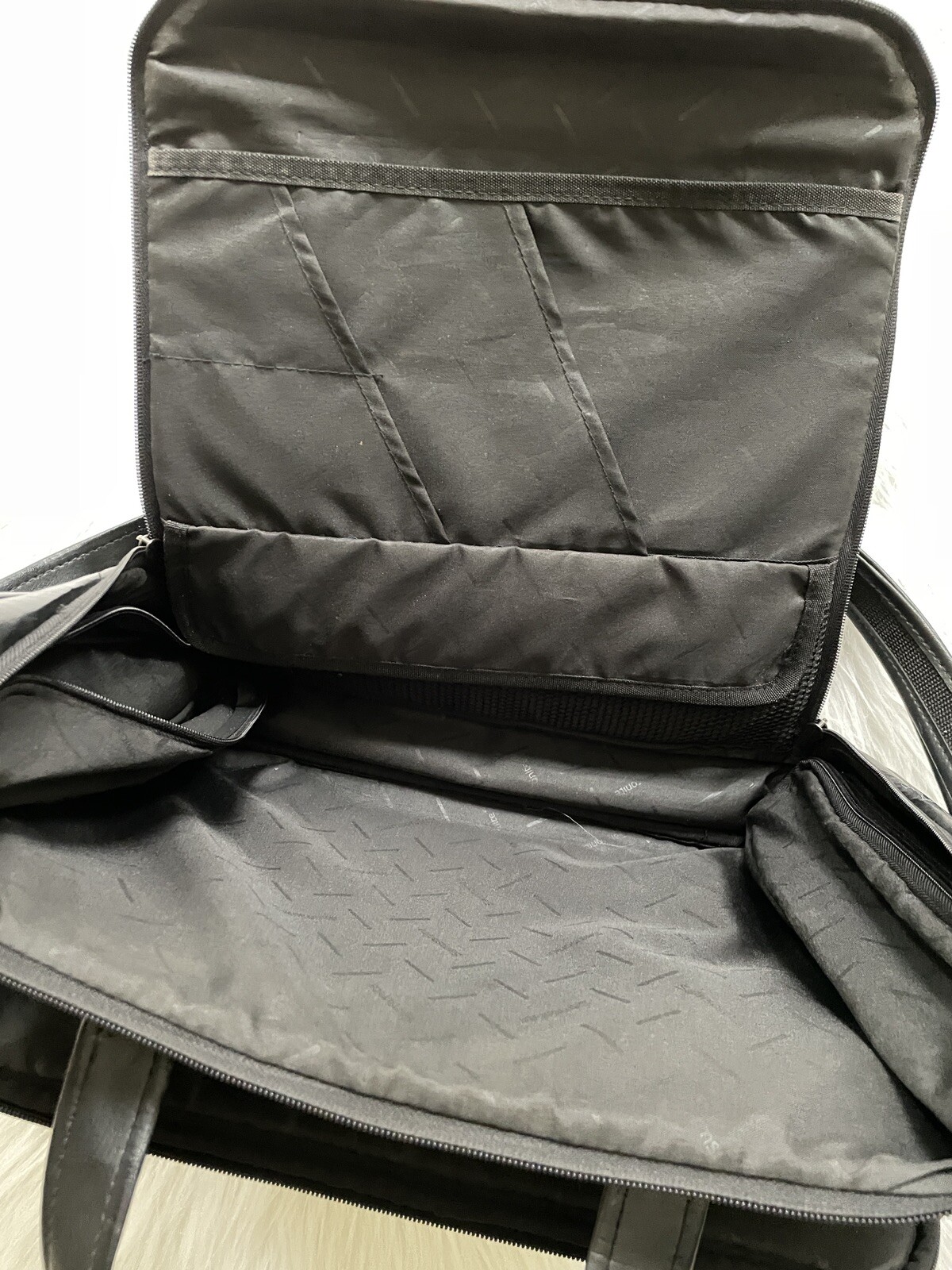 samsonite leather laptop Carrying bag Briefcase brown 18x 13 x 4 eBay