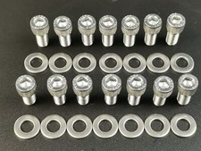 V8 Valve Cover Bolts Stainless Steel Kit Amc Jeep 290 304 343 360 390 401