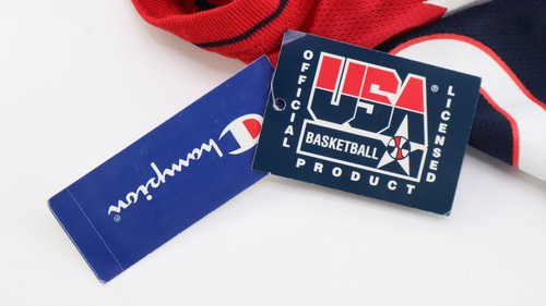 NBA USA Dream Team Grant HIll Champion Jersey 1996 Size 48 XL New With Tags - Bild 7 von 7