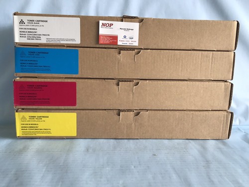 4 Konica TN-321K TN-321C TN-321M TN-321Y, Toner C224e C224 C284 C364 C284e # - Picture 2 of 11