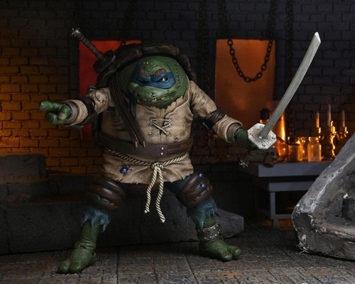 TORTUGAS NINJA FIGURA ULTIMATE LEONARDO EL JOROBADO MONSTERS NECA THE HUNCHBACK - Imagen 7 de 11