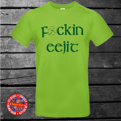 Funny Irish Phrase T-shirts, Unisex, Matching, Gift, Eejit, Craic, St. Patricks - Picture 23 of 24