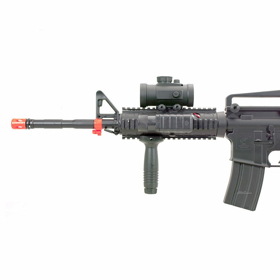 BBTac M83 Airsoft Electric Gun - Full Auto With Red Dot Scope & Accessories (Open Box) 2 thumbnail image