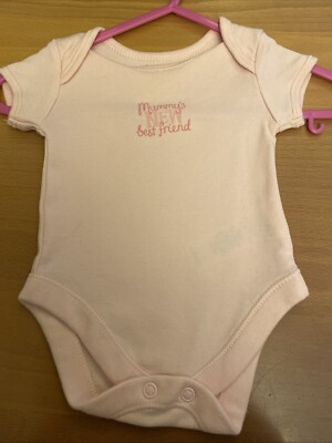 Baby Mädchen Kleidung Neugeborene 9 Pfund George Pink Mamas Neu Beste Freundin Trägertop