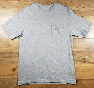 Carhartt para hombre calce Original Cuello Redondo Bolsillo Camiseta Talla  Grande Alto LT | eBay