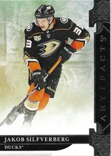 19-20 2019-20 UD Artifacts Jakob Silfverberg #53-Ducks