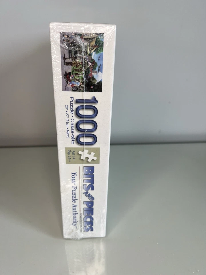 Bits & Pieces D Day Preparations War Jigsaw Puzzle 1000 Piece New Sealed 20 x 27 Foto 3 de 4